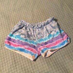 iScream Minky Fuzzy Pajama Shorts for Girls Size L 14
